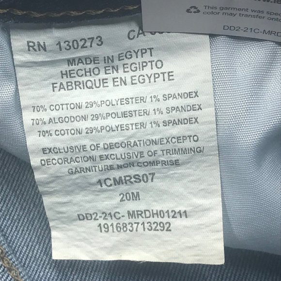 Lee Women's 20M Midrise Regular Fit Liberty Short Blue Denim Jean New With Tags - Picture 6 of 12